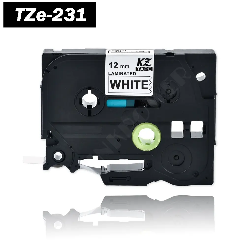  Tze231 Compatible P-Touch Tape Brother TZe-S231 - 12mm x 8m