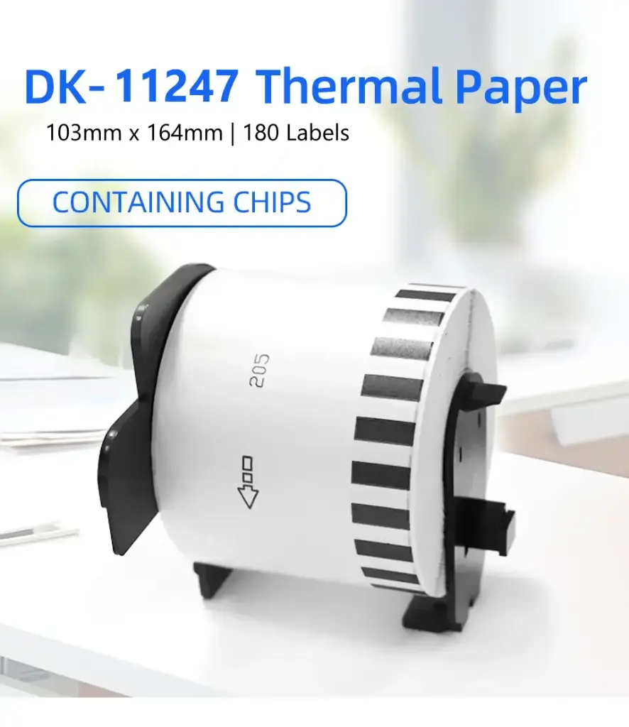 DK11247 Compatible Brother DK-11247 labels 103mm x 164mm QL1100 QL111