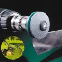 50MM Faster Lawn Mower Sharpener Lawnmower Blade Sharpener Universal Grinding Rotary Drill Cuts